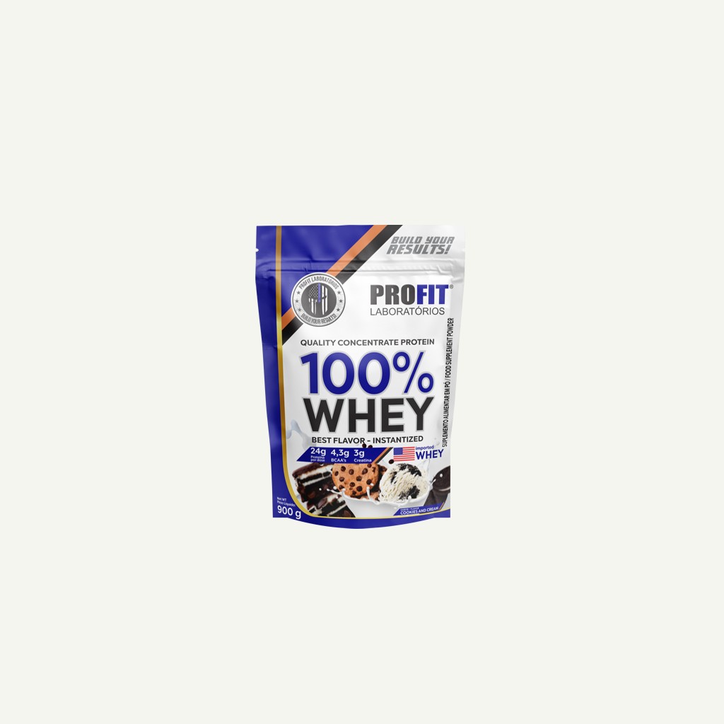 100% Whey Concentrate Refil 900g — Profit Labs